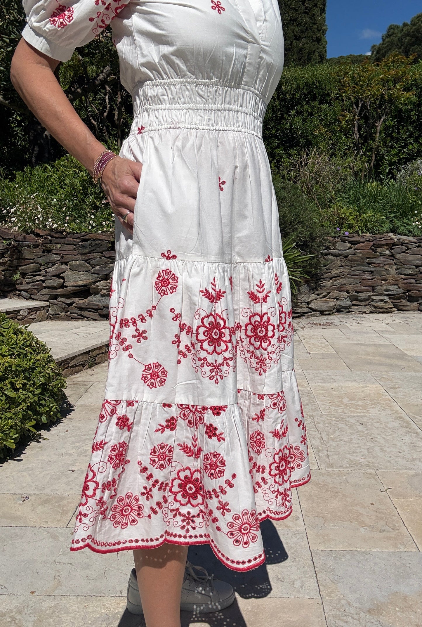 Lily - White poplin