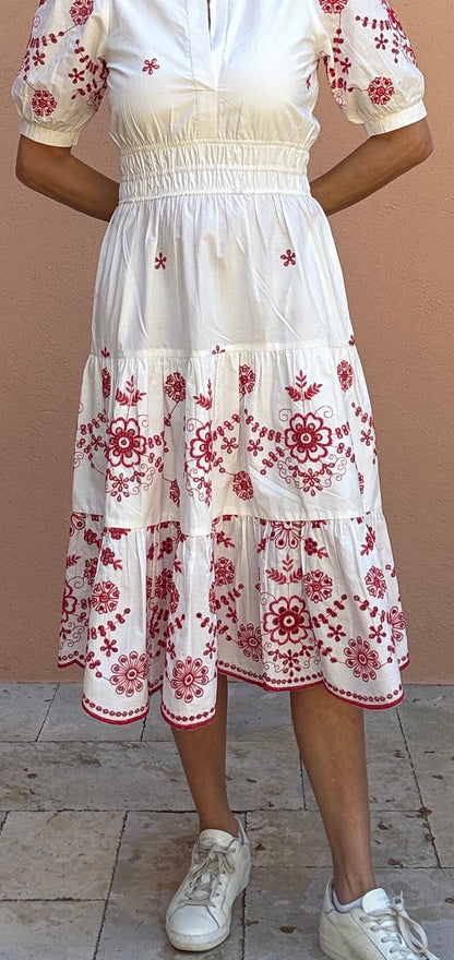 Lily - White poplin