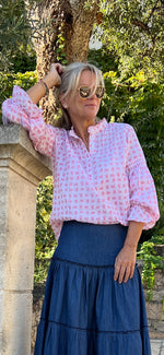 Load image into Gallery viewer, Amy Blouse - Sweet Pink
