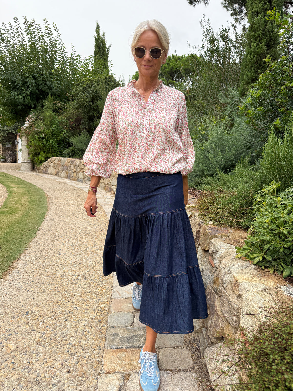 Tatjana Skirt - Short Denim