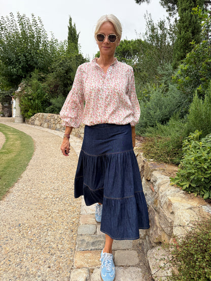 Tatjana Skirt - Short Denim