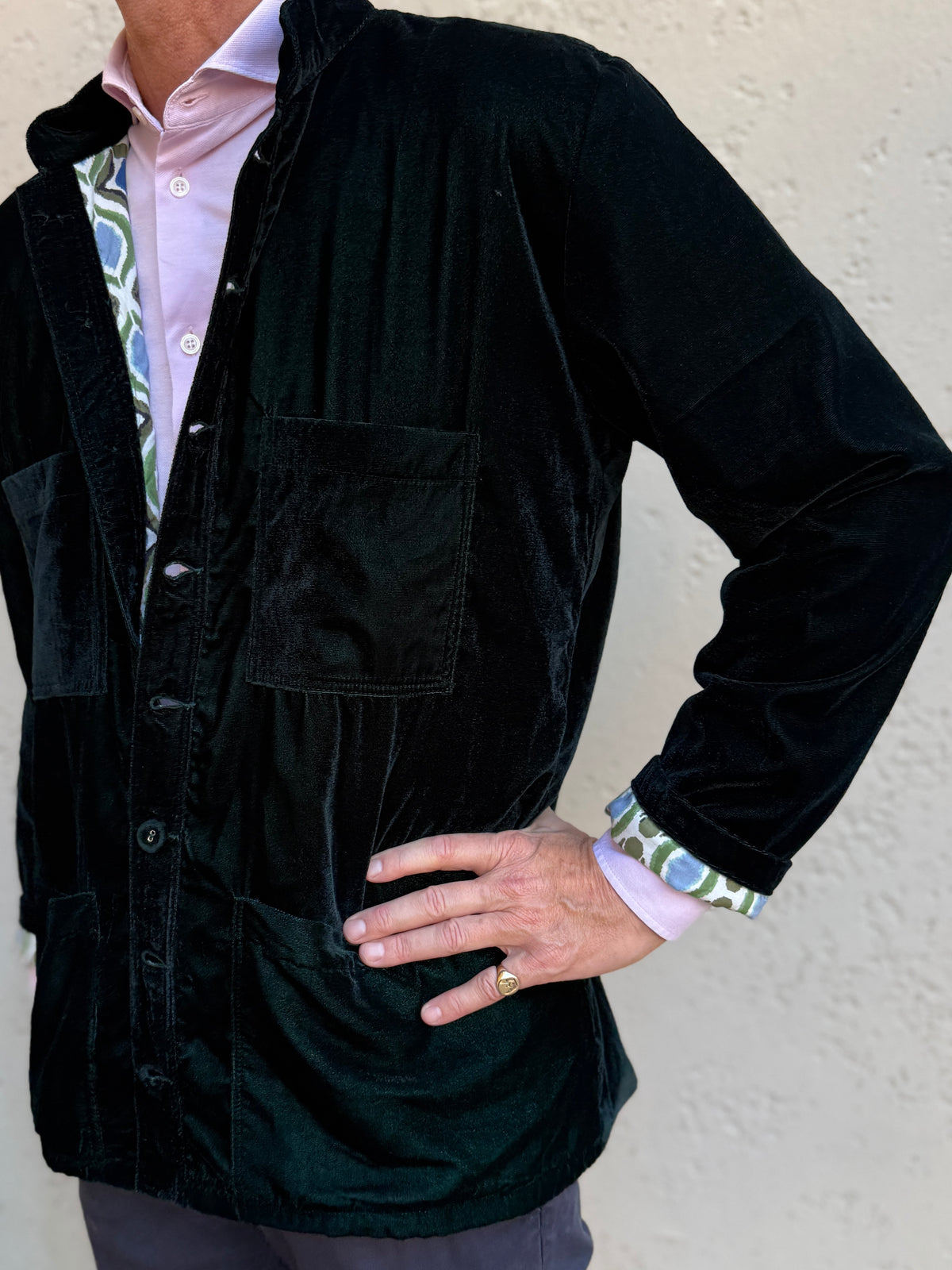 Tom Velvet Jacket - Deep Bottle Green - Shipping wc 12th Oct