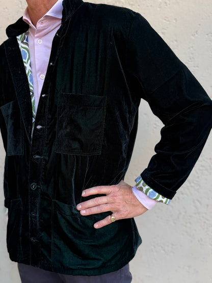 Tom Velvet Jacket - Deep Bottle Green - Shipping wc 12th Oct