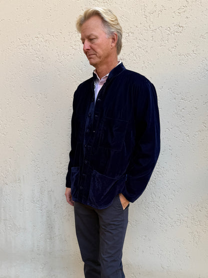 Tom Velvet Jacket - Navy - Shipping wc 12th Oct