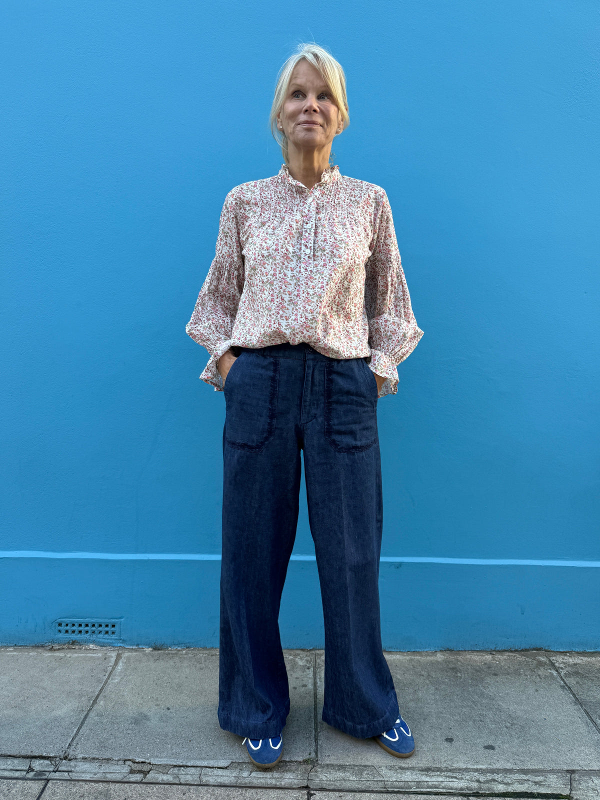 Paige Trousers - Embroidered Denim - WATCH VIDEO BEFORE YOU BUY!!!