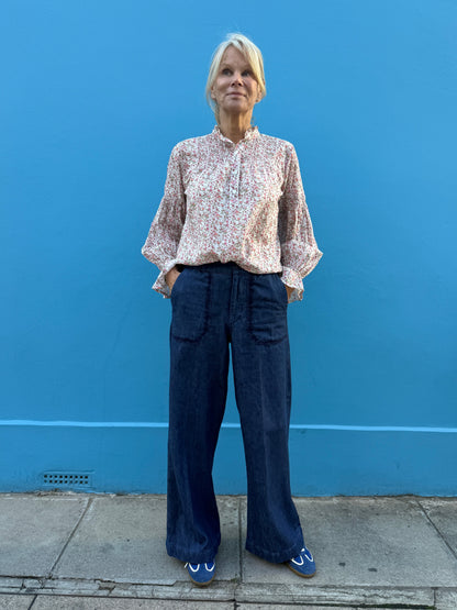 Paige Trousers - Embroidered Denim - WATCH VIDEO BEFORE YOU BUY!!!