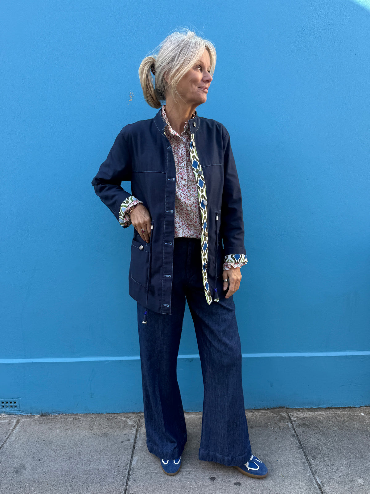 Paige Trousers - Embroidered Denim - WATCH VIDEO BEFORE YOU BUY!!!