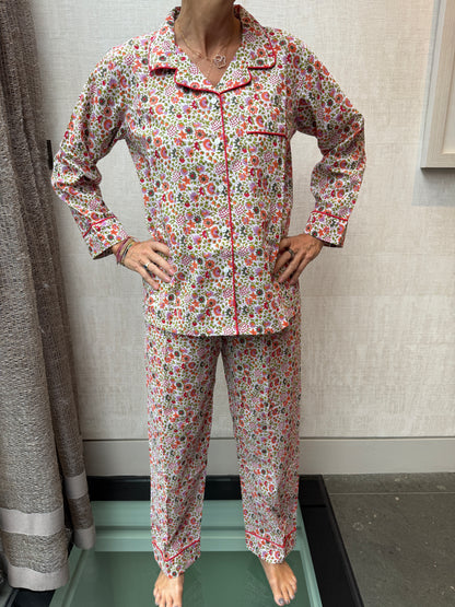 Pyjama Set - Orange Meadow