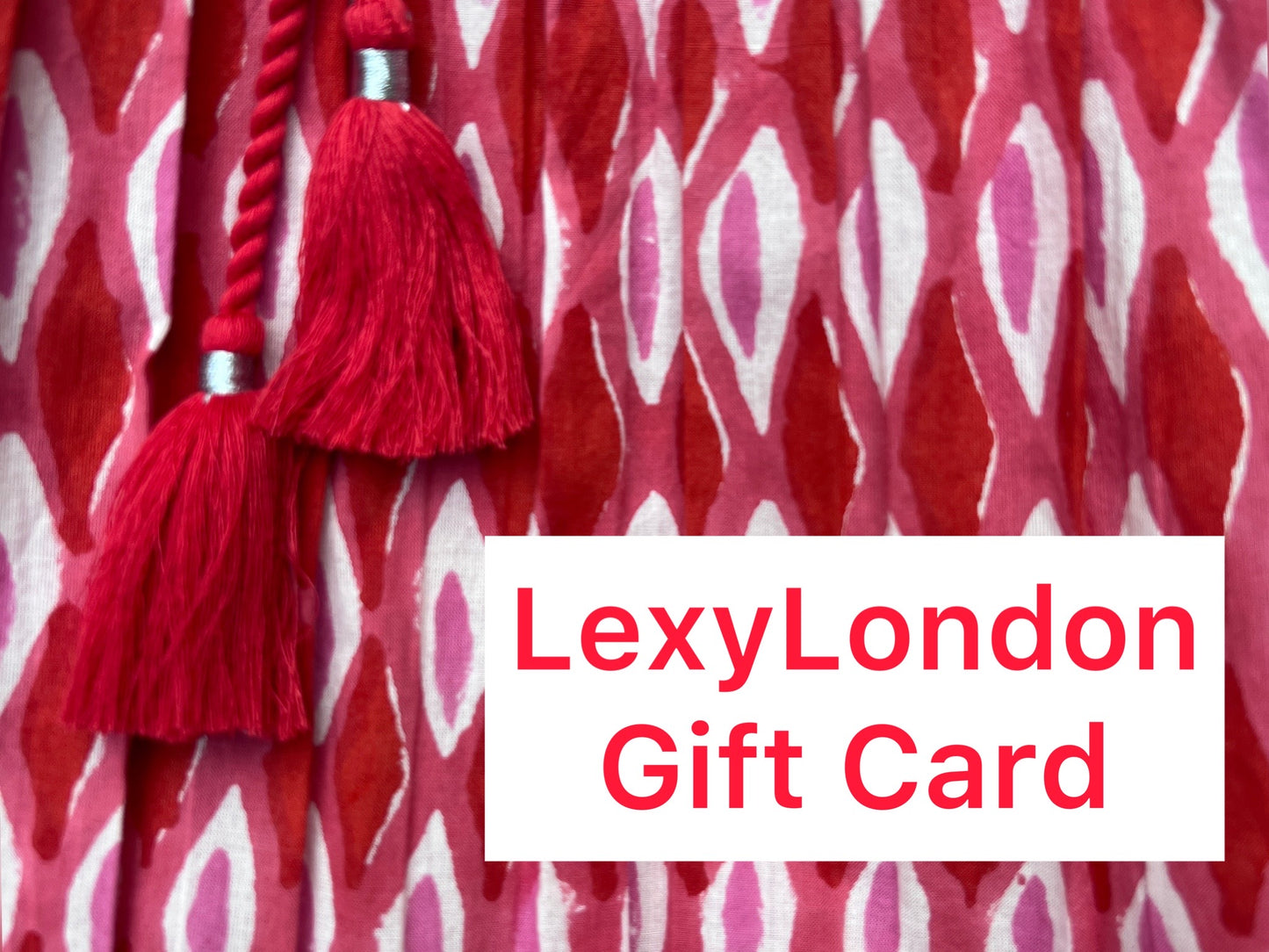 LexyLondon Gift Card